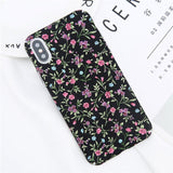 Ottwn Floral Flower Paint Phone Case For iPhone 6 Rose Daisy Green Leaves Cases Hard PC Full Back Cover For iPhone 6s 7 8 Plus