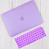 Redlai Matte & Crystal Hard Shell Case with Keyboard cover For 2019 Macbook Pro 13 TouchBar A2159 2018 Air 13 A1932 Retina 11 15