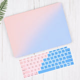 Redlai Matte & Crystal Hard Shell Case with Keyboard cover For 2019 Macbook Pro 13 TouchBar A2159 2018 Air 13 A1932 Retina 11 15