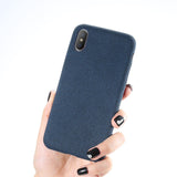 KISSCASE Pure Lightweight Case For iPhone XS Max Cover Ultra Thin Soft Cloth Shell For iPhone 6S 6 7 8 Plus X XR 11 Pro Max Case