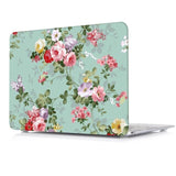 Flower series Hard Case Cover Skin Set Rubberized keyboard cover For Apple Macbook Pro Air Retina 11 12 13 15"inch Touch Bar