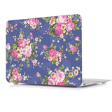 Flower series Hard Case Cover Skin Set Rubberized keyboard cover For Apple Macbook Pro Air Retina 11 12 13 15"inch Touch Bar