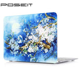 Flower series Hard Case Cover Skin Set Rubberized keyboard cover For Apple Macbook Pro Air Retina 11 12 13 15"inch Touch Bar