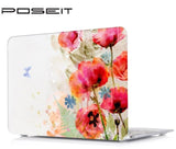 Flower series Hard Case Cover Skin Set Rubberized keyboard cover For Apple Macbook Pro Air Retina 11 12 13 15"inch Touch Bar