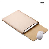 waterproof Notebook sleeve 11.6 12 13.3 15 15.4 inch leather Laptop bag pouch cover for macbook air pro 11 12 13 15 case SY001