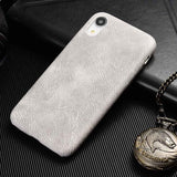 PU Leather Phone Case for iPhone 6 6S Plus 7 8 Plus Shockproof Bumper Phone Case for iPhone X XS Max XR XS Prime Coque